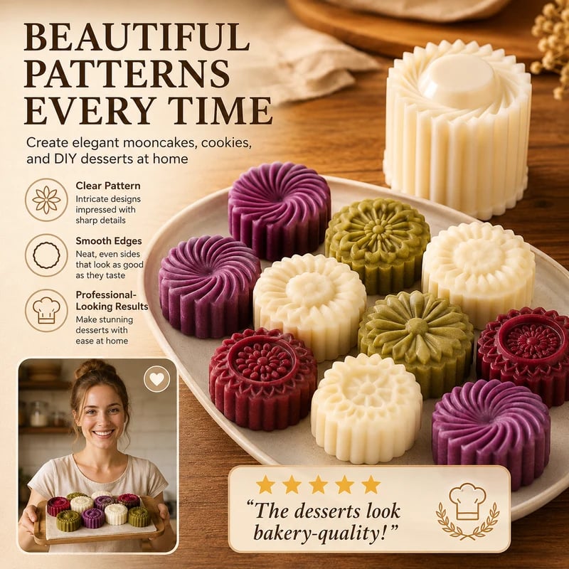 Easy-Press Pastry & Cookie Mold