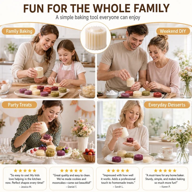 Easy-Press Pastry & Cookie Mold