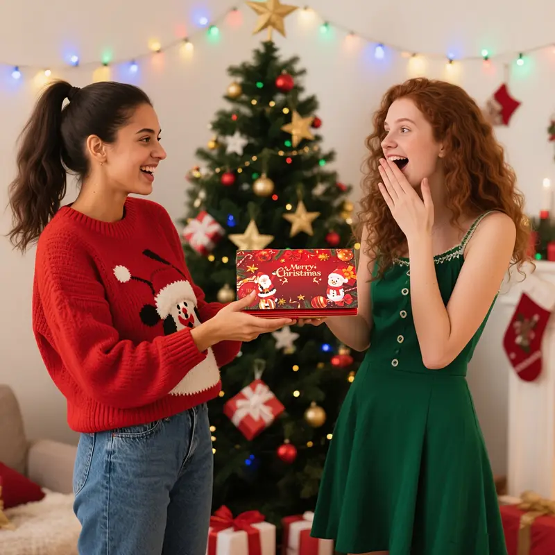 🎄 Fold-Out Christmas Money Gift Card